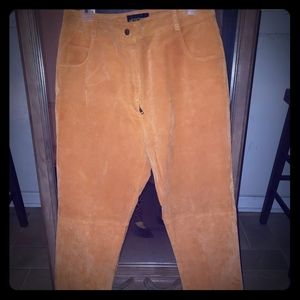 Metro Style suede pants